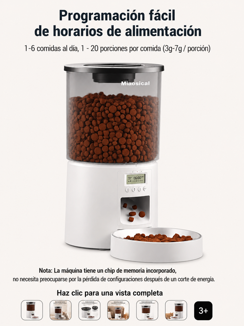 COMETERO AUTOMATICO PARA MASCOTAS